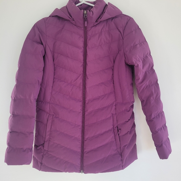 Warm hiking purple puffer - Picture 6 of 6